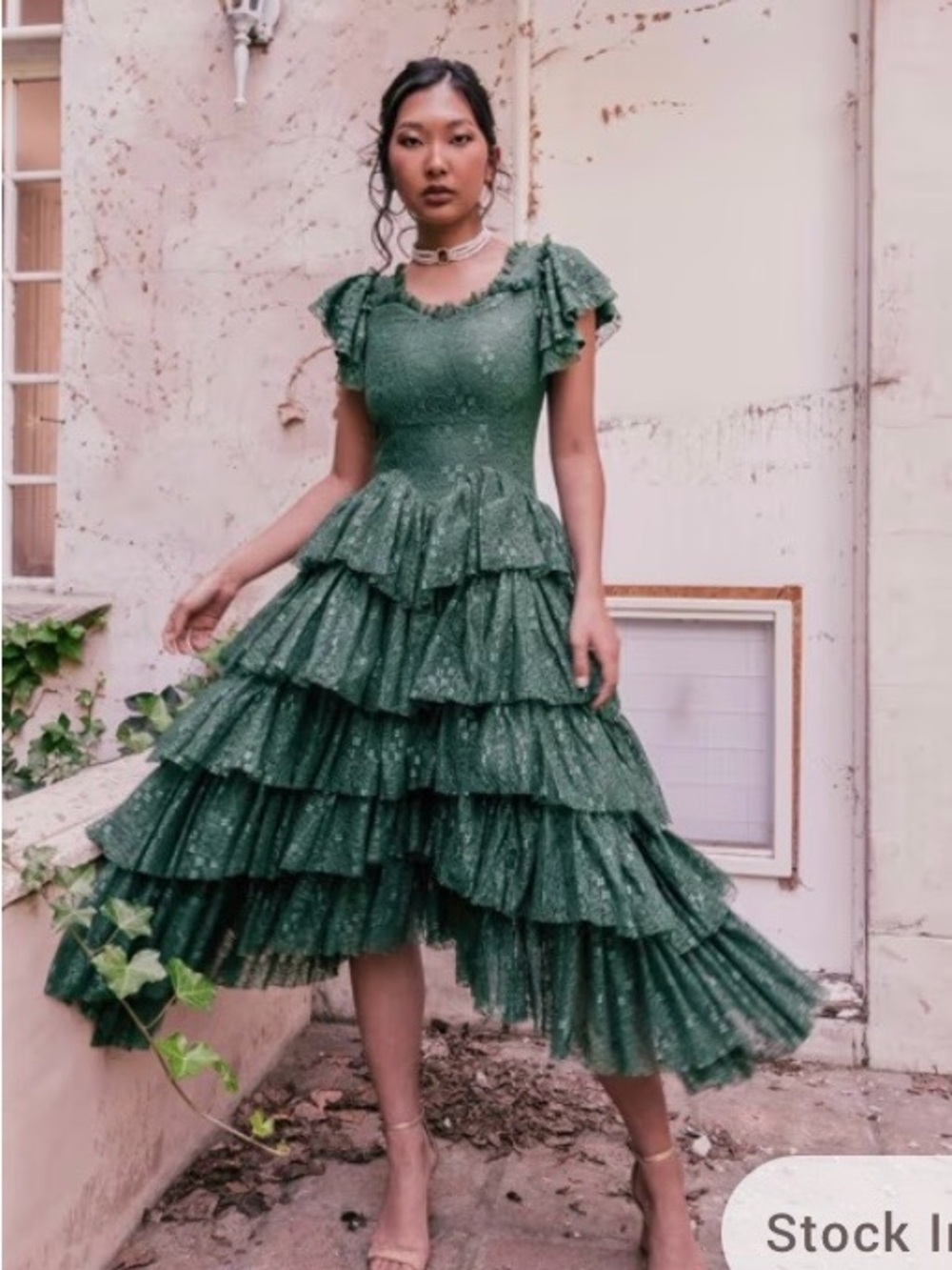 JessaKae Green Mia dress EUC